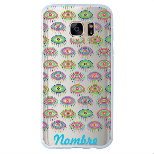 Funda Para Galaxy Ojo Turco Personalizada Con Tu Nombre