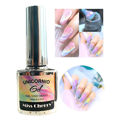 Gel Uv\u002Fled Top Efecto Ojo De Gato Unicornio Miss Cherry 1pz | Meses sin interés