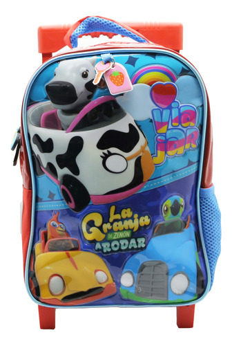 Mochila De Carro 12'' La Granja De Zenón A Rodar Gz135