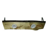 Lámpara Colgante Rustica De 2 Focos Led 7w+7w