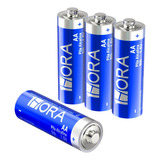 Pilas Alcalinas Aa 1.5v Baterías Aa Pack 4 Larga Duración 