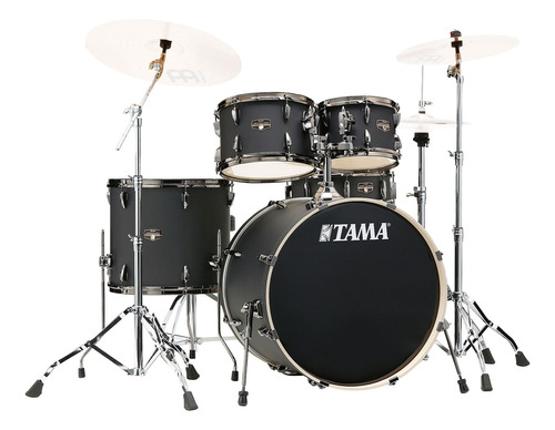 Tama Imperialstar Ip52h6wbn Batería Black Out Black 5 Piezas