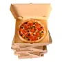 Caja Pizza Grande X50 Unidades Cartón Grueso Marrón Premium | Envío gratis