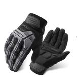 2 Pares Guantes Ciclismo Con Protección Rockbros Enduro Moto