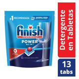 Detergente Lavavajlla Finish Powerball  Tablet X13 Und 18.1g