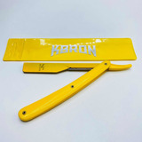 Porta Navajas Navaja Para Afeitar O Barbero Kbron  Amarillo