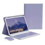 Funda Con Teclado Marca Kaitesi/ Para iPad Mini / Purple