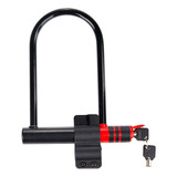 Candado U Lock Antirrobo Para Bicicleta Traba Rueda Tipo U Color As Described