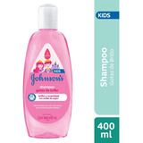 Shampoo Johnson's Niños Aceite De Argán Brillo 400 Ml