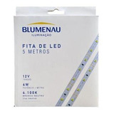 Fita De Led 6w/m 12v Luz Amarela - 5m Blumenau