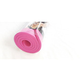 Colchoneta Fitness Mat De Yoga Antideslizante Color Rosa