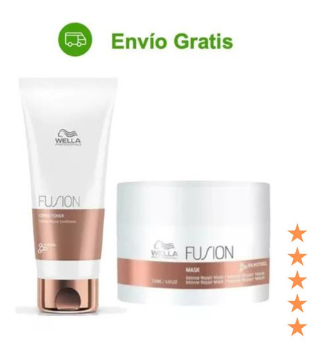 Kit Fusion Acondic + Mascarilla - mL a $459