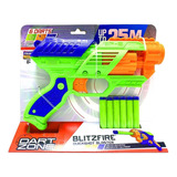 Pistola Dart Zone Blitzfire Quickshot Blaster Single 61083 