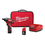 Atornillador De Impacto Inalámbrico Milwaukee M12 2401-22 