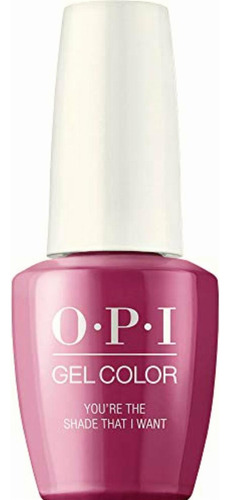Opi Gelcolor, You're The Shade That I Want, 0.25 Fl. Oz. Gel