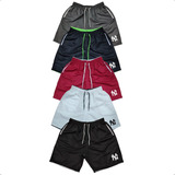 Kit 5 Shorts De Praia Masculinos Bermudas Tactel Academia 