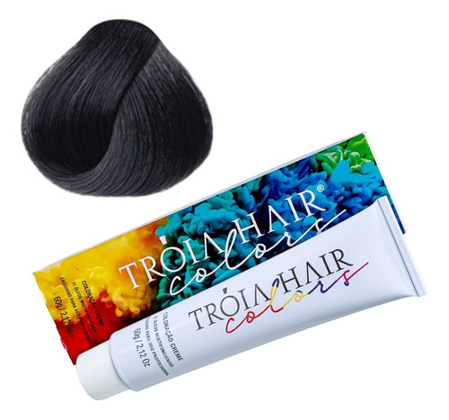 Coloração Tróia Hair Colors 60g Profissional C Todos Os Tons
