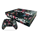 Skin Compatible Con Xbox One X - Just Chill