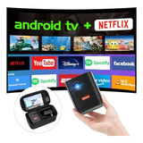 Mini Proyector Con Android Tv, Proyector Portátil Isinbox Dl