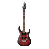 Guitarra Eléctrica Cort X Series X100 Black Cherry Burst 
