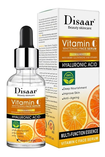Serum Facial Vitamina C + Acido Hialuronico Disaar 30ml