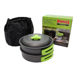 Kit Utensilios De Cocina Para Camping Mendoza Mc032 8 Piezas