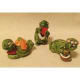 Tortugas Coleccion Kinder Miniaturas Coleccionables Kinder 