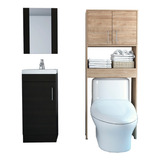 Combo My Bath Botiquin + Mueble Lavamanos + Optimizador