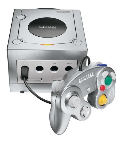 Nintendo Gamecube Limited Edition Color  Platinum