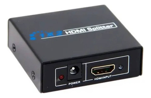 Splitter Hdmi 1x2 Full Hd Activo 2 Salidas 1080p Tv / Metal 