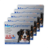 5 Nexgard 25 A 50kg Antipulgas E Carrapatos - 3 Comprimidos