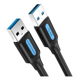 Cable Vention Conbh Usb A Macho A Macho De 3.0 M, Color Negro