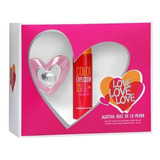 Agatha Ruiz De La Prada Love Love Love 80ml + Sg