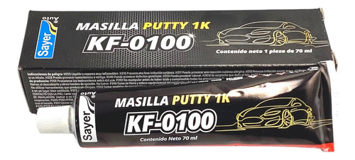 Masilla Putty 1k En Tubo Sayer Kf-0100