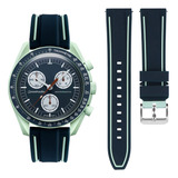 Correa De Silicona Suave Compatible Con Reloj Omega X Swatch