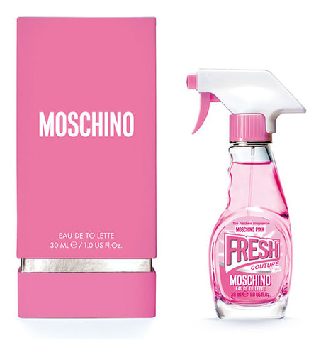 Perfume Importado Moschino Pink Fresh Couture Edt 30 Ml