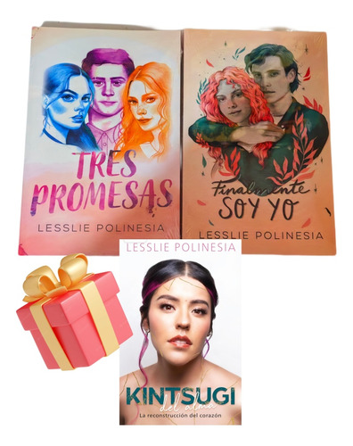 Saga De 3 Libros Promesas + Finalmente + Kintsugi