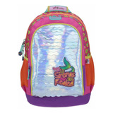 Mochila Grande Rosa Original Chenson Happy Girl Sirenas Backpack Mermaid Niñas Primaria Secundaria Aplicaciones Holograma