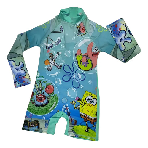 Bob Esponja Traje De Baño Completo