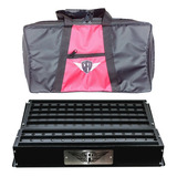 Pedalboard Duocase 60x40 Com Bag Elétrica E Leds