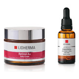 Kit Retinol A+ Daily Cream + Fórmula Hialurónico Lidherma 