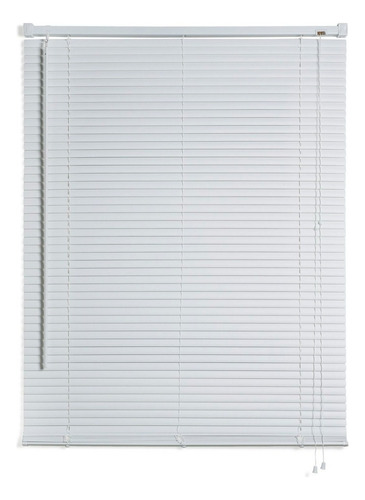 Persiana Pvc Para Janela Cortina Horizontal 1,80x1,60 Sala Cor Branco