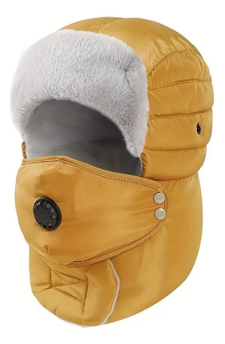 Gorro Ruso Térmico  Con Cubrebocas Varios Colores | Meses sin interés