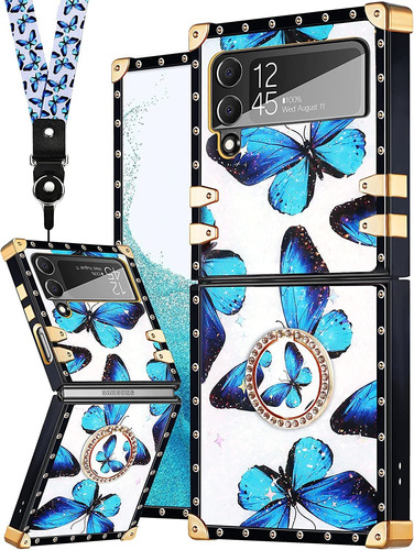 Funda Para Samsung Galaxy Z Flip 3 5g 6.7 PuLG. - Butterfly