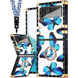 Funda Para Samsung Galaxy Z Flip 3 5g 6.7 PuLG. - Butterfly