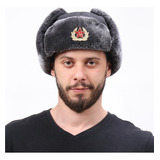 A5+gorra Rusa Shapka Ushanka (gris, Medical 62)