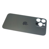Refaccion Tapa Trasera Negro Cristal Para iPhone 14 Pro Max