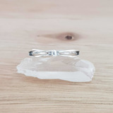 Anillo Symmetry Liso Plata 925