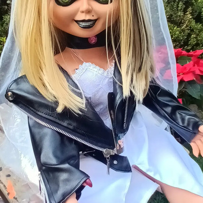 Muñeca Tiffany Novia De Chucky Vinil 70 Cm Con Frases | Meses sin interés