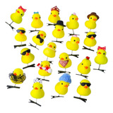 Paquete 10 Patitos Kawai Broche Para Cabello Cabeza Mayoreo